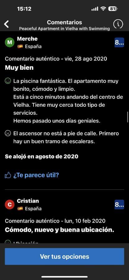 Precioso Atico Duplex En Vielha Para 6 Pax Luaran gambar