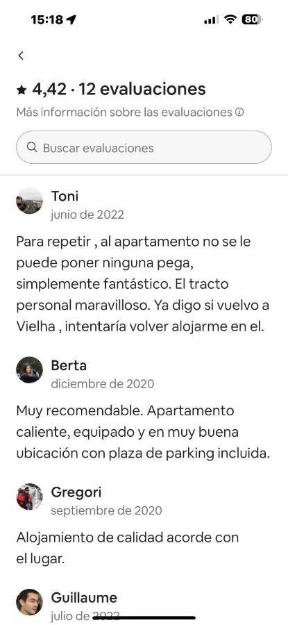 Precioso Atico Duplex En Vielha Para 6 Pax Luaran gambar