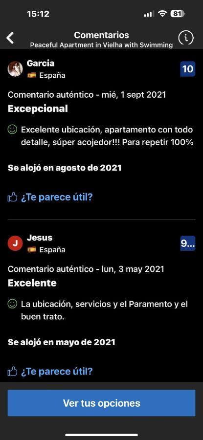 Precioso Atico Duplex En Vielha Para 6 Pax Luaran gambar